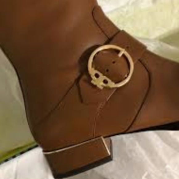 NIB Tory Burch Sophia Riding Boots 6.5 - Picture 4 of 5